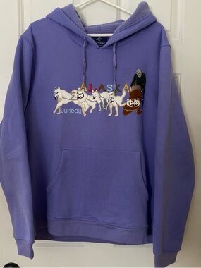 Purple Alaska Juneau Huskies Hoodie